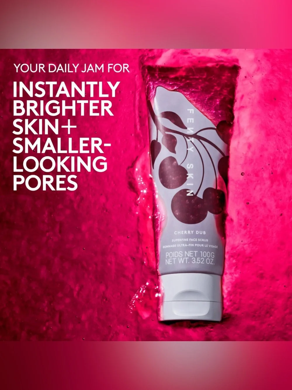 Fenty Skin Cherry Dub Face Scrub - New